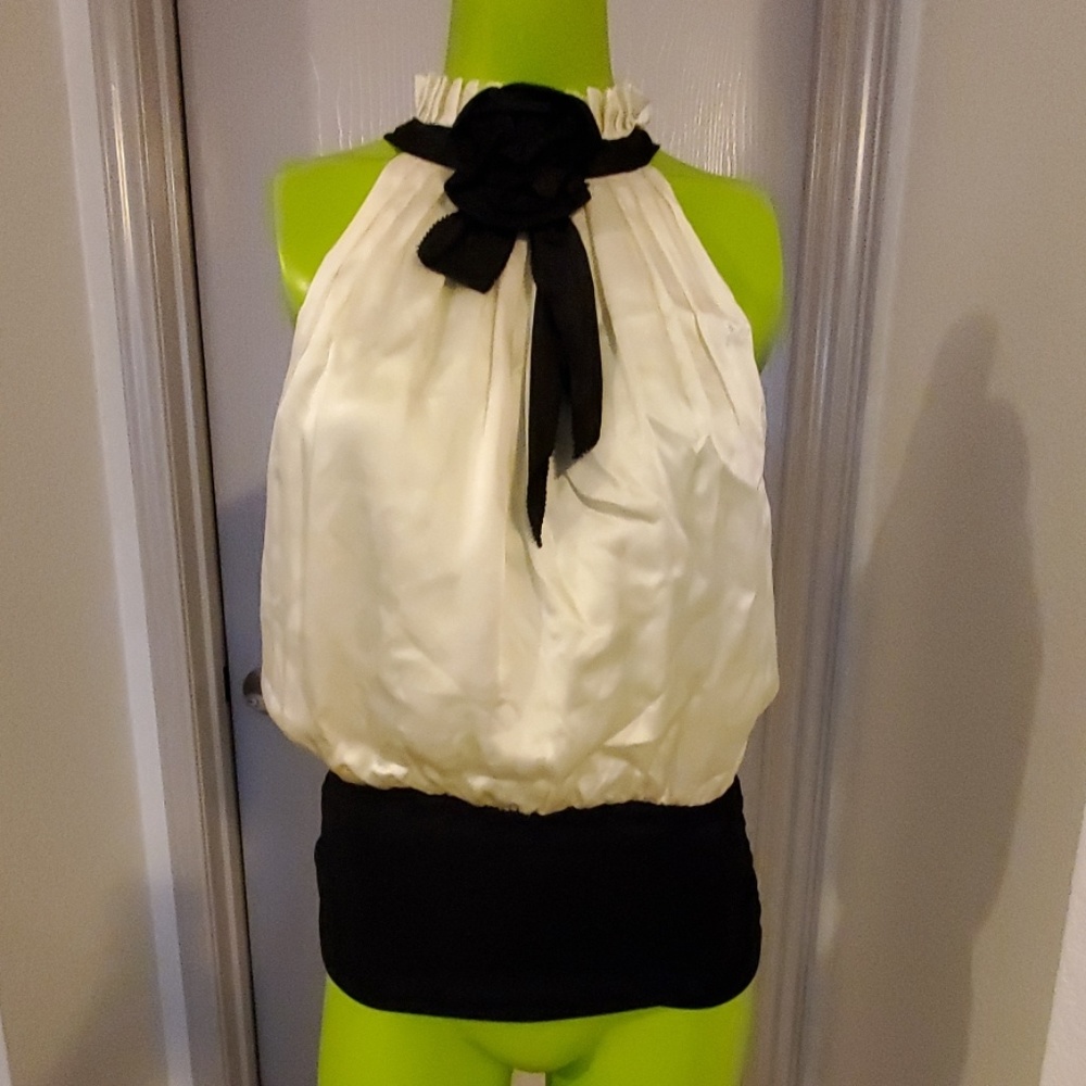 White House Black Market brand Silk ladies blouse